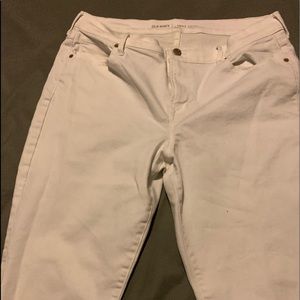 white size 16 old navy jeans